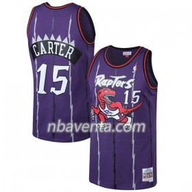 Camiseta Hombre Toronto Raptors Vince Carter 15 Hardwood Classics Swingman